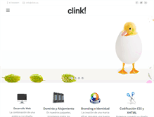 Tablet Screenshot of clink.es
